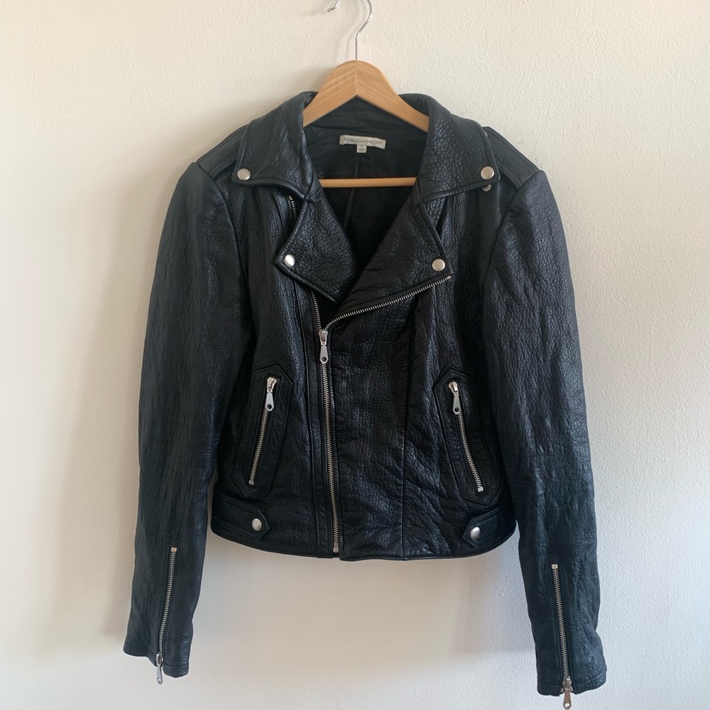 Rebecca Minkoff Wolf Leather Jacket size S